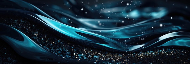 Glittering Blue Elegance CloseUp Texture Background