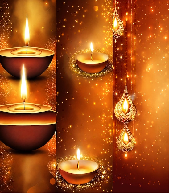 Glittering Diwali lighting