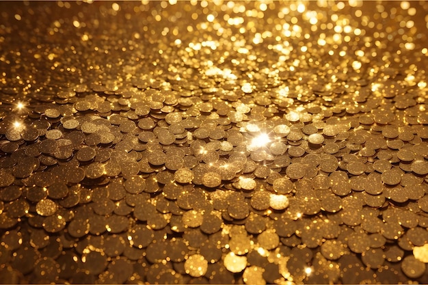 Glittering Gold Background