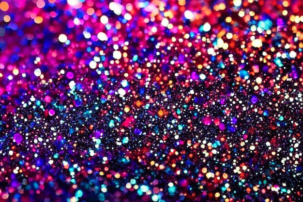 Glittering purple fabric background