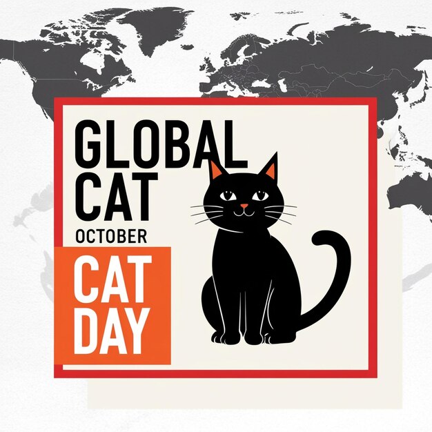 Global Cat Day Background Vector Cute and Playful Design for Feline Lovers here are 45 highquality SEO tags