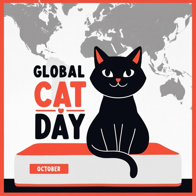 Global Cat Day Background Vector Cute and Playful Design for Feline Lovers here are 45 highquality SEO tags