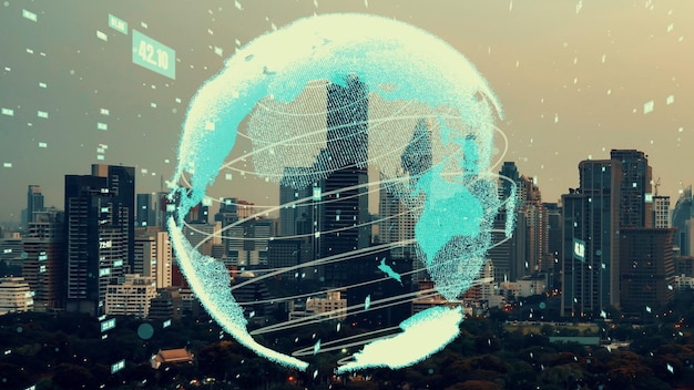 Global connection and the internet network alteration in smart city