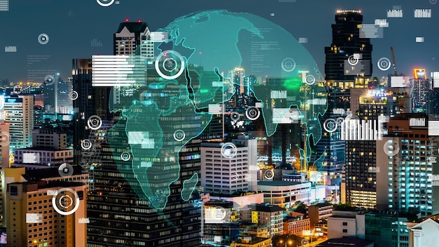 Global connection and the internet network alteration in smart city