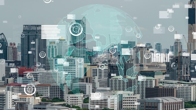 Global connection and the internet network alteration in smart city