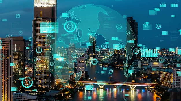 Global connection and the internet network alteration in smart city