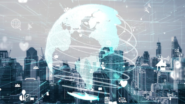 Global connection and the internet network alteration in smart city