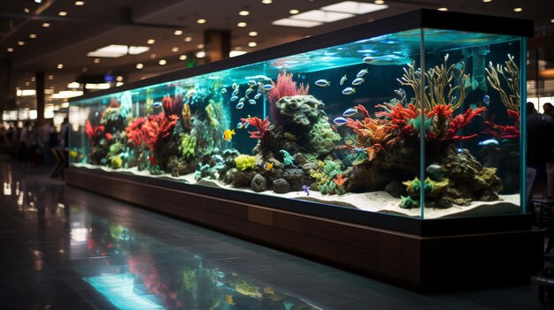 Global Fish glass Aquarium in Karampura