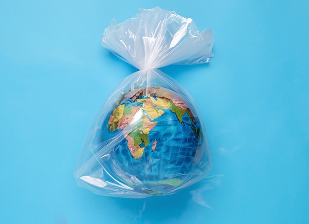 Global packed in a cellophane bag