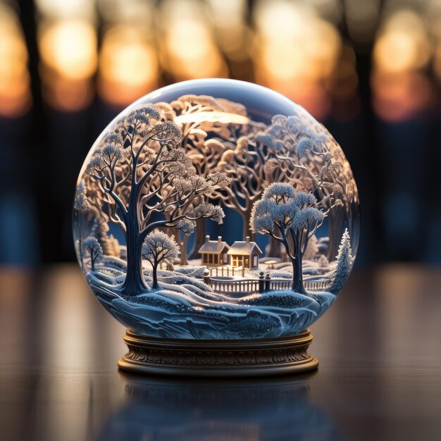 Globe Christmas Magic Ball A Festive Ornament