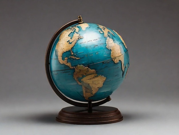 a globe with a globe on a stand with the words  where to find the world