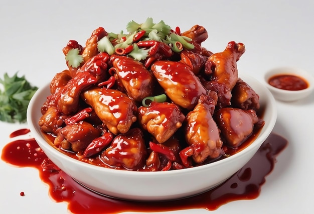 The Glossy Perfection of Szechuan Chicken