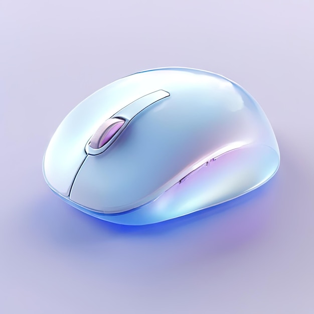 Glossy stylized glass icon of mouse computer computer mouse input device peripheral