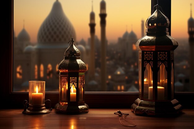 The Glow of Generosity Ramadan Mubarak