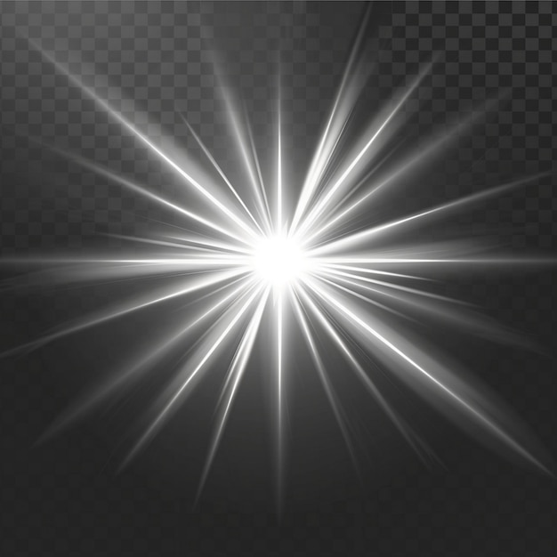 Photo glow light effect png