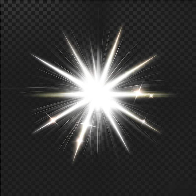 Photo glow light effect png