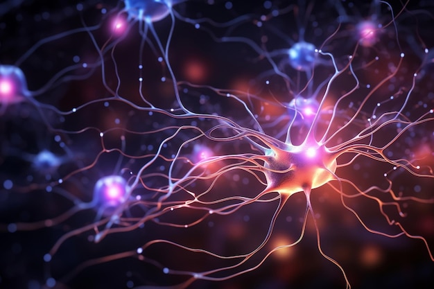 Glowing Interconnected Brains with Abstract Wiring Showcase the Brain's Astounding Capacity for Lifelong Neural Reorganization Generative AI