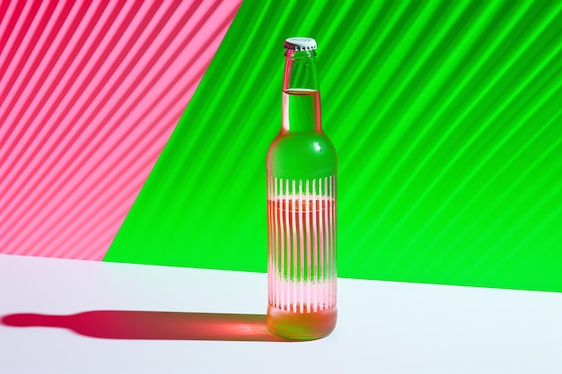 Glowing Neon Tone Plank Bottle Cold and Hot