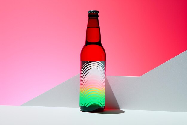 Glowing Neon Tone Plank Bottle Cold and Hot