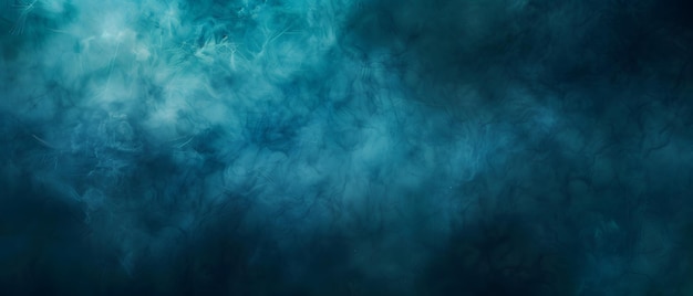 Glowing teal blue smoke or mist with glowing white veins running through it