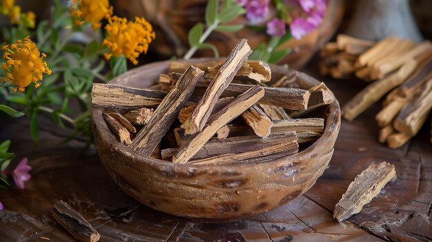 Photo glycyrrhiza glabra organic licorice medicinal tea