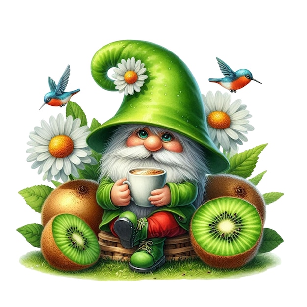 Gnome Clipart Kiwi Gnome Png