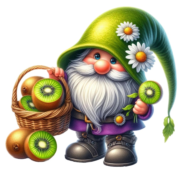 Gnome Clipart Kiwi Gnome Png