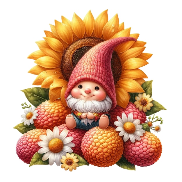 Gnome Clipart Lychee Gnome Png