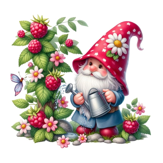 Photo gnome clipart raspberry gnomes png