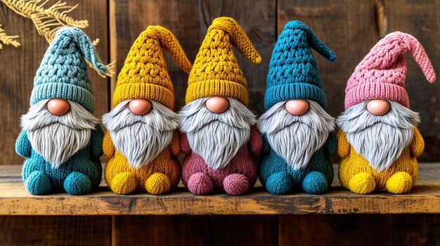 Photo gnomes illustration