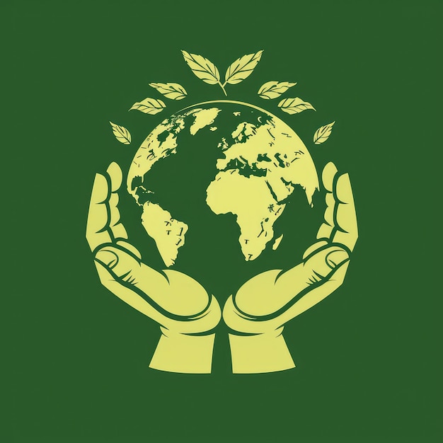 Go Green Logo Save the Planet