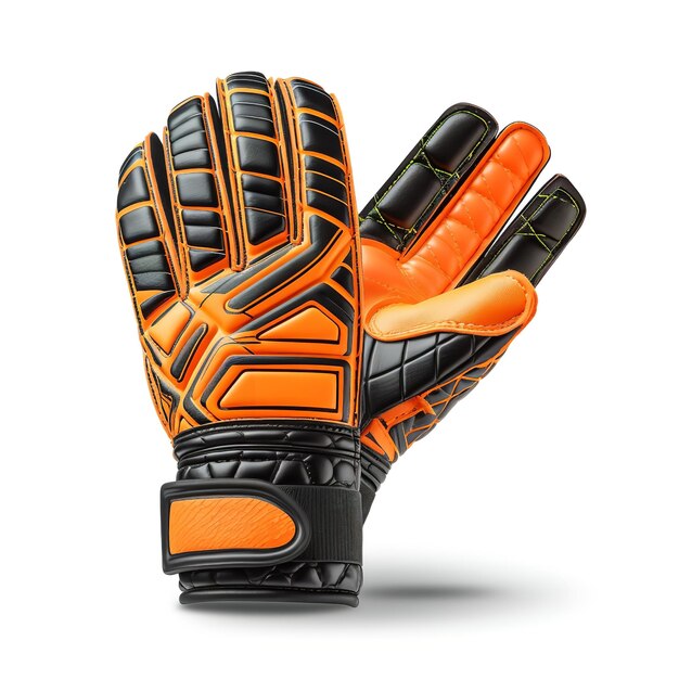 Goalkeeper Gloves isolated on white background