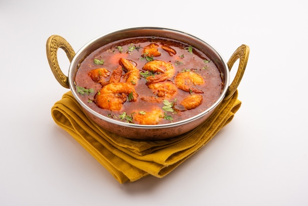 Goan Prawns or Shrimp curry or zinga masala also known as KolambiÃÂÃÂ kalwanÃÂÃÂ or Tikhle