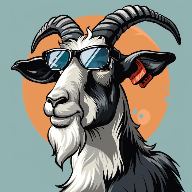 Photo goat illustration icon cartoon graphics