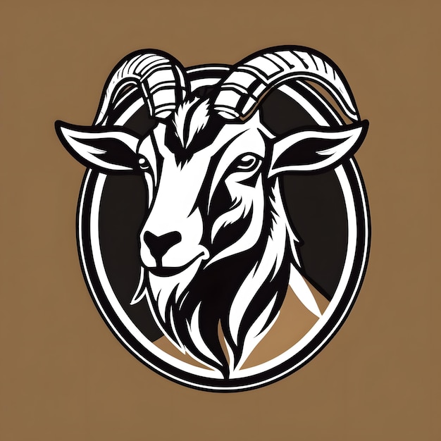 Goat Mascot Logo Goat Esports logo Goat Logo Design Goat Gaming logo Animal Mascot Logo Illustration Animal Gaming Logo Goat Illustration AI Generative