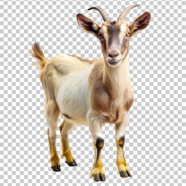 Goat on a transparent background