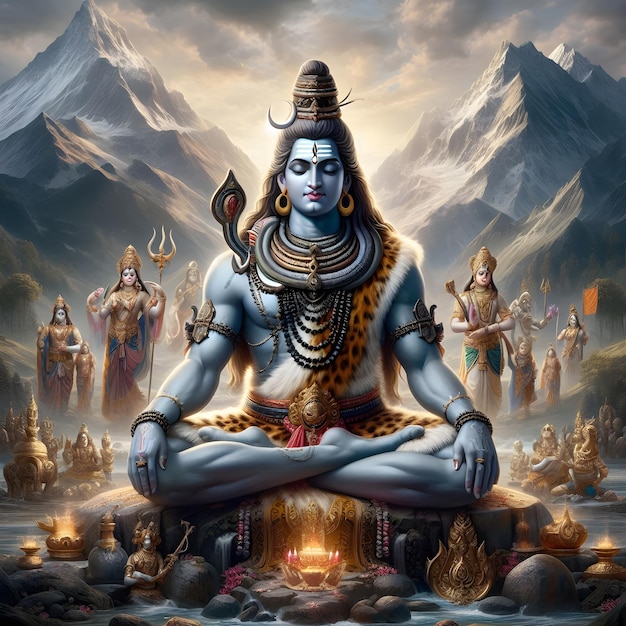 God Shiv Illustration2