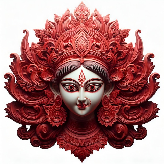 Photo goddess durga the power of shakti