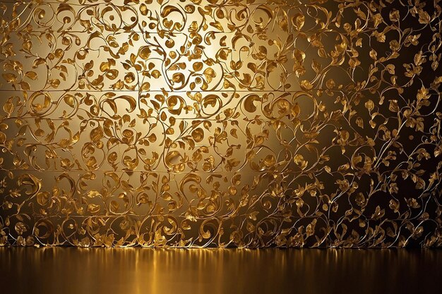 Gold abstract effect background for desktop and wallpaper