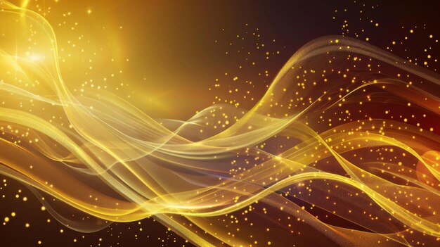 Gold black abstract background