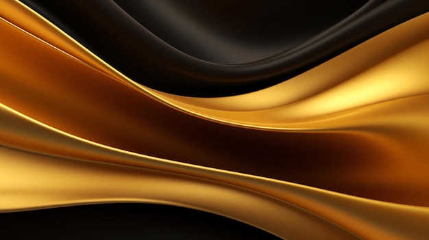 a gold and black background with a gold design that says  gold