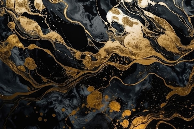 Gold and black wallpaper that says gold on it