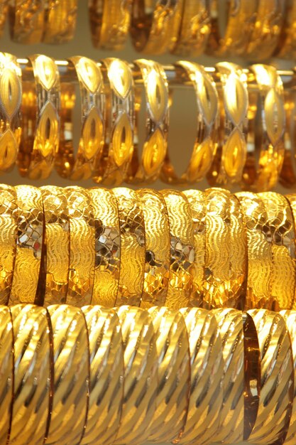 Photo gold bracelets