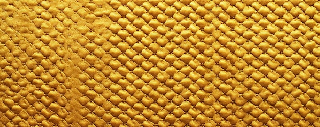 Gold closeup of monochrome carpet texture background from above Texture tight weave carpet blank emp