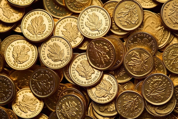 gold coins background