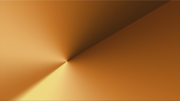 A gold colored background with a white triangle in the center.