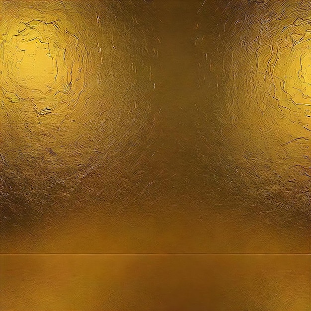 Photo a gold colored wall with a gold background with a gold background