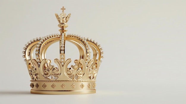 a gold crown with the word quot the word quot on it