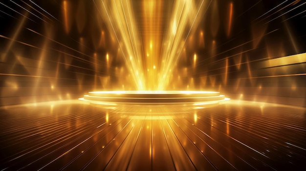 gold futuristic abstract luxury background