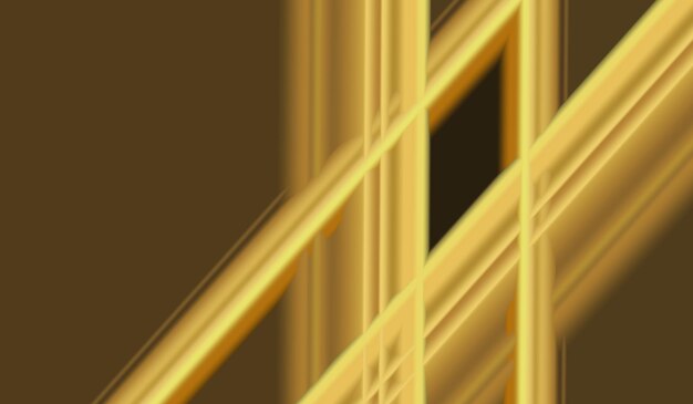 Gold geometry abstract background